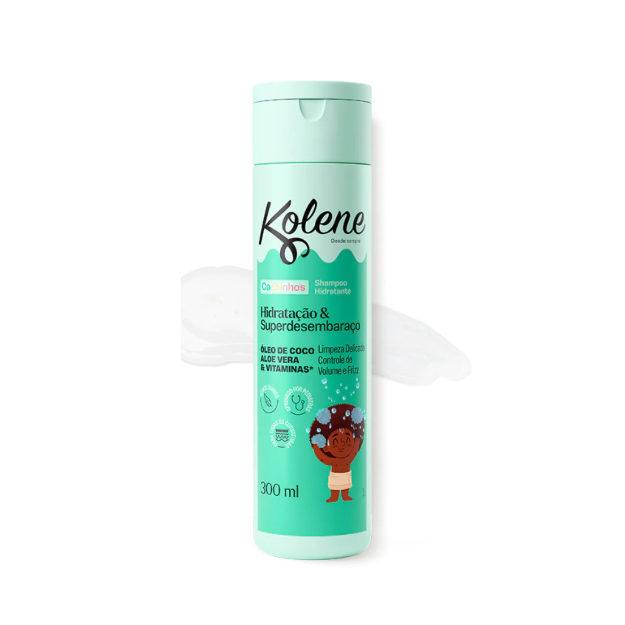 Shampoo Infantil Kolene Cachinhos 300ml